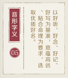 六盘水起名流程五